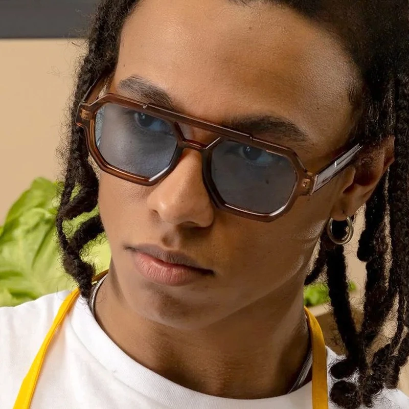 Sunglasses Men Sunglasses for Women Vintage Hip-hop Punk Style Sunglasses, Suitable for Mountaineering, Tourism, and Beach Use
Sunglasses Men Sunglasses for Women Vintage Hip-hop Punk Style Sunglasses, Suitable for Mountaineering, Tourism, and Beach Use
