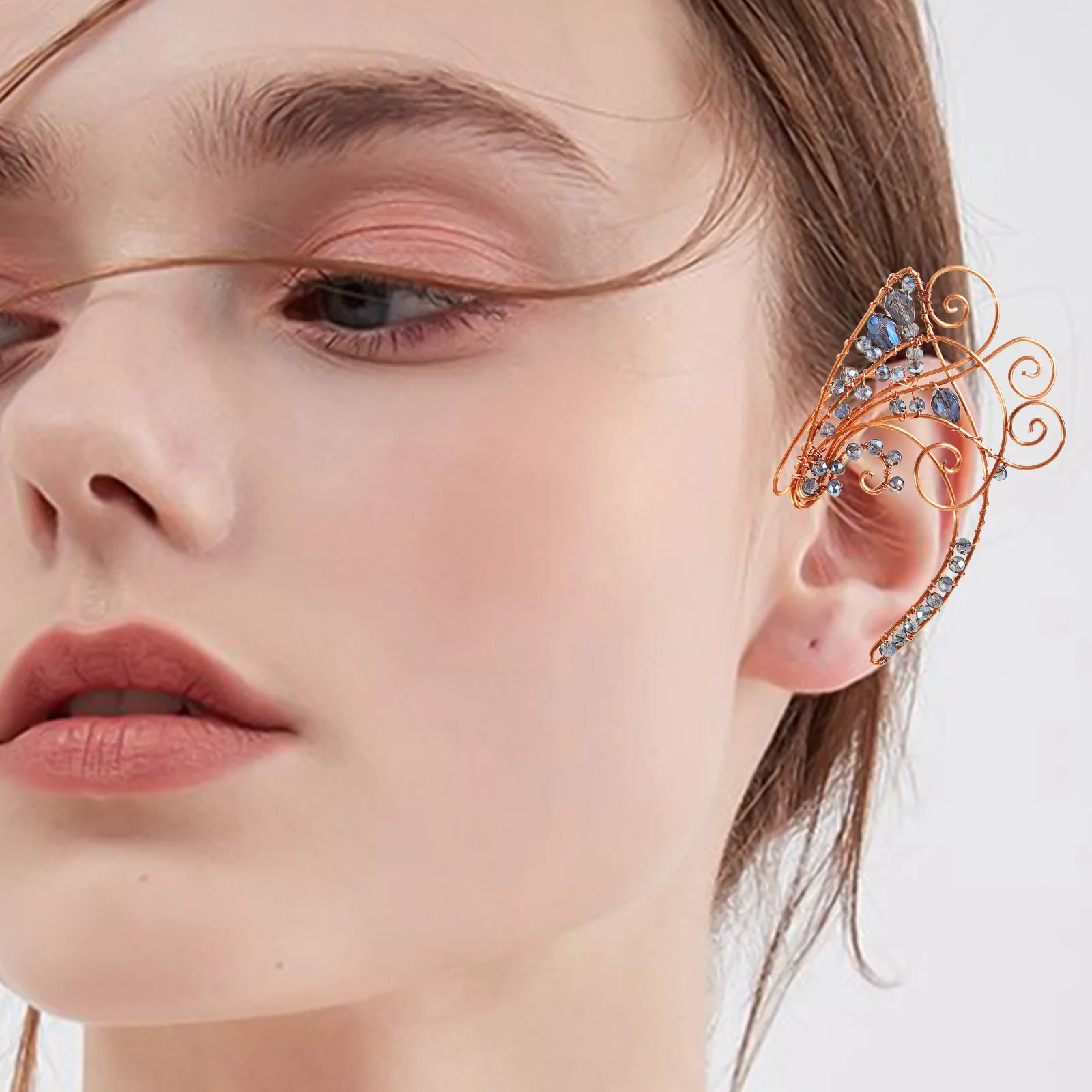 1 Pair Ear Cuff Earrings For Women Non Piercing Fairy Jewelry Full Ear Wrap Clip On Fashionable Statement Accessory Trendy
1 Pair Ear Cuff Earrings For Women Non Piercing Fairy Jewelry Full Ear Wrap Clip On Fashionable Statement Accessory Trendy