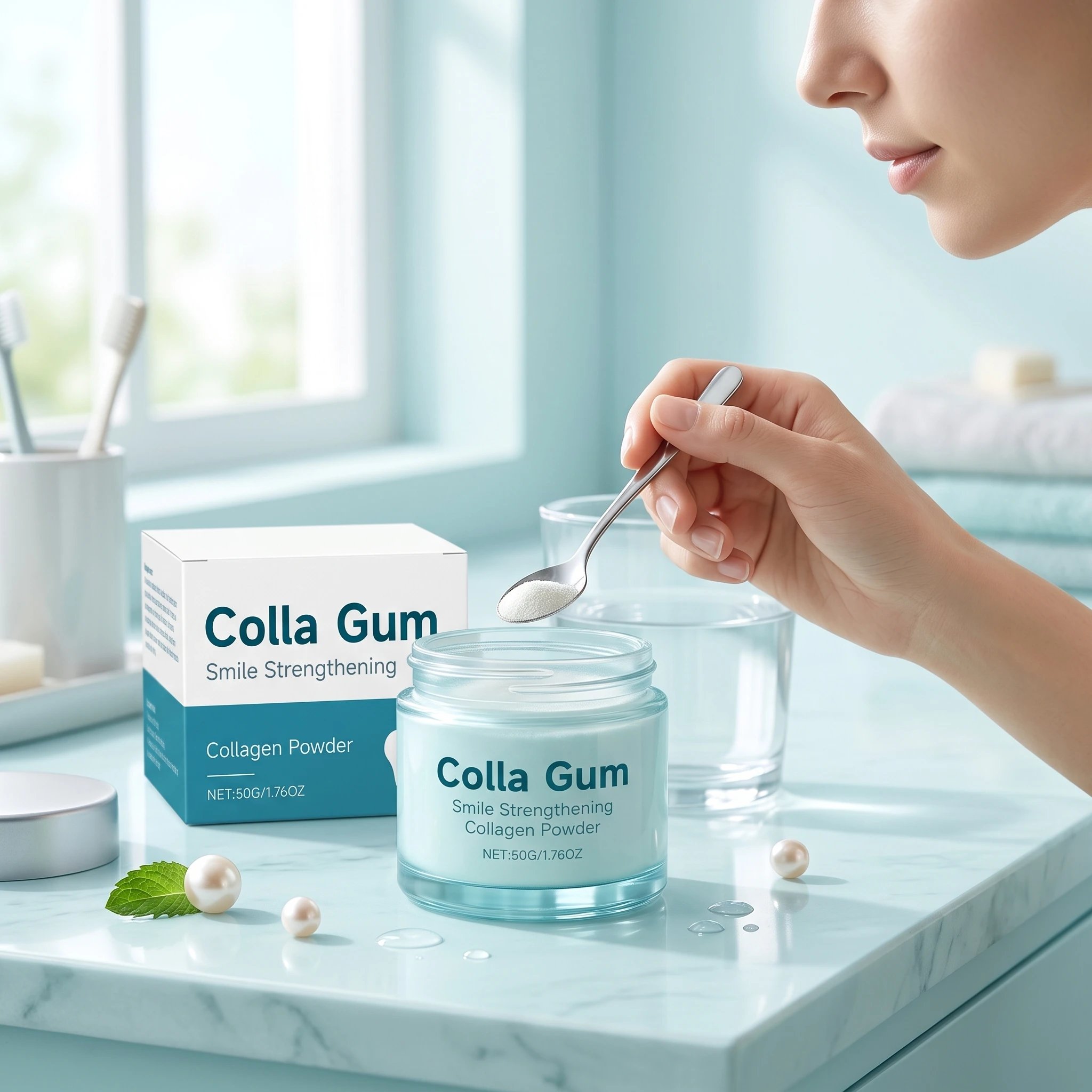 Collagen Brighten Teeth Powder Soothe Gum Fresh Breath Relief Dental Caries Reduce Yellowing Enhance Tooth Beauty Tooth Powder
Collagen Brighten Teeth Powder Soothe Gum Fresh Breath Relief Dental Caries Reduce Yellowing Enhance Tooth Beauty Tooth Powder