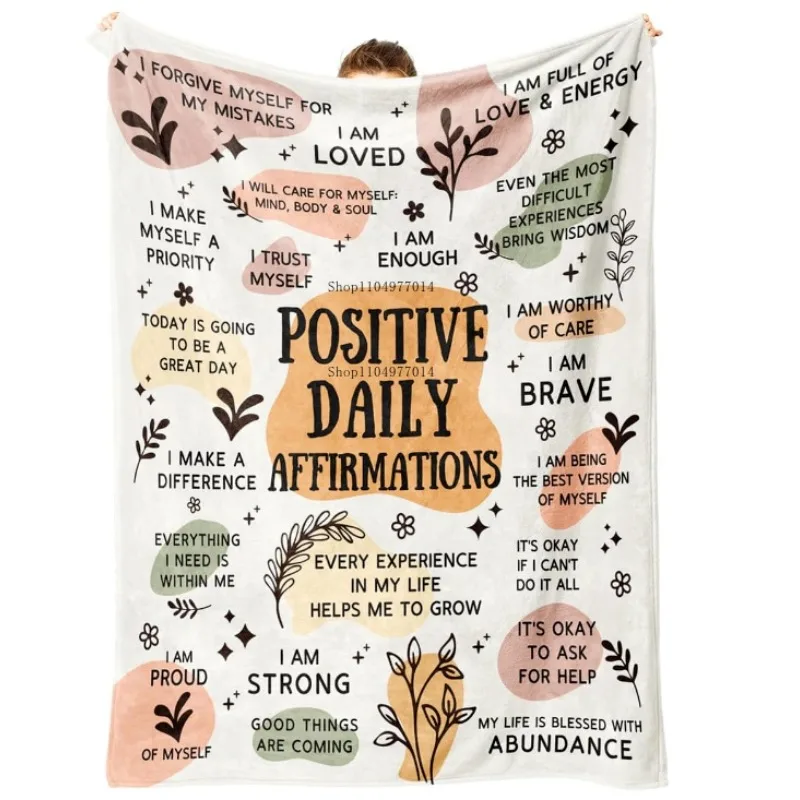 Подарки для снятия стресса с позитивным подтверждением. Мягкое одеяло с ежедневными уведомлениями. Мотивационные подарки для самостоятельного ухода для женщин.
Подарки для снятия стресса с позитивным подтверждением. Мягкое одеяло с ежедневными уведомлениями. Мотивационные подарки для самостоятельного ухода для женщин.