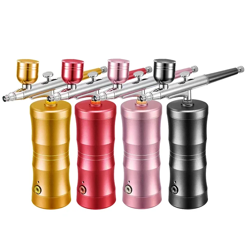 Airbrush Nail With Compressor Portable Airbrush For Nails Cake Tattoo Makeup Paint Air Spray Gun Oxygen Injector Air Brush Kit
Airbrush Nail With Compressor Portable Airbrush For Nails Cake Tattoo Makeup Paint Air Spray Gun Oxygen Injector Air Brush Kit