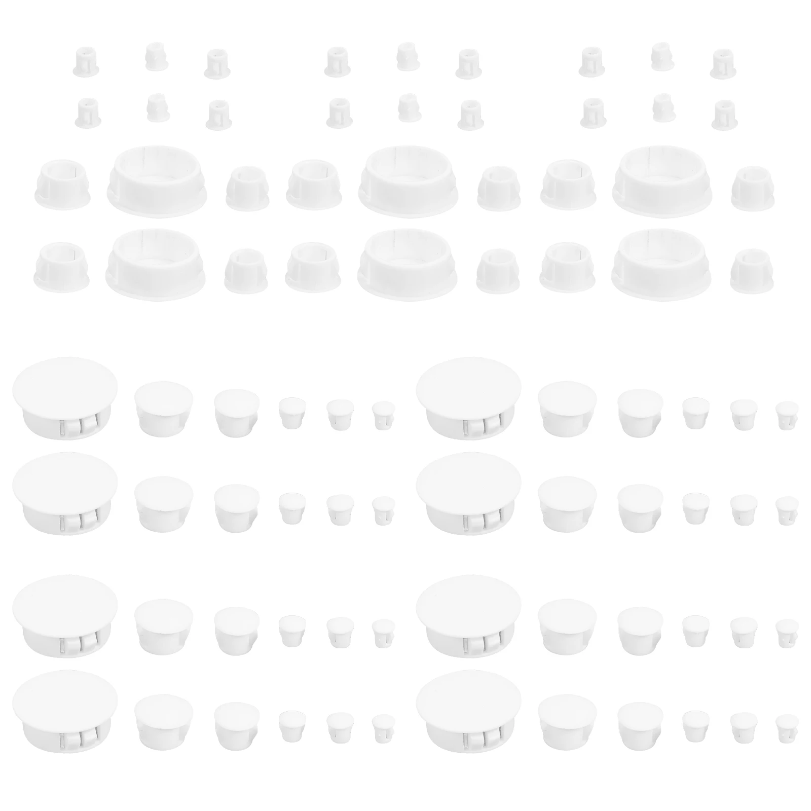 1 set White Plastic Hole Plugs 6mm 8mm 10mm 13mm 25mm Furniture Covers Cabinet Decorative Assorted Size Wall Plugs
1 set White Plastic Hole Plugs 6mm 8mm 10mm 13mm 25mm Furniture Covers Cabinet Decorative Assorted Size Wall Plugs