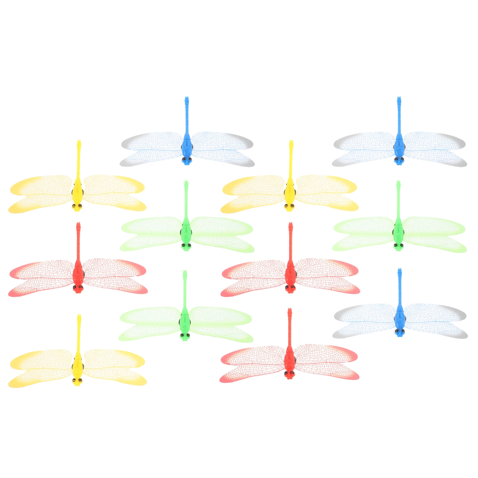 12 Pcs Simulated Dragonfly Decoration Garden Statue Resin Model Wall Props Delicate Decor Lovely Color Realistic Details
12 Pcs Simulated Dragonfly Decoration Garden Statue Resin Model Wall Props Delicate Decor Lovely Color Realistic Details