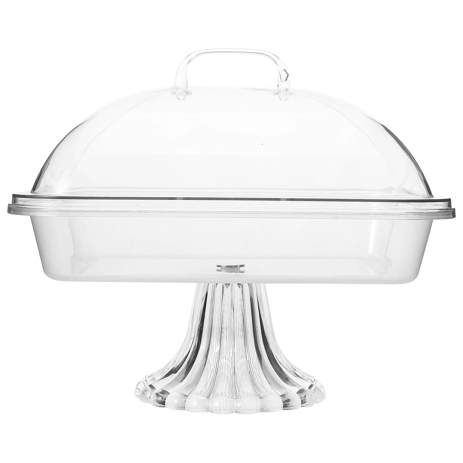 Fresh Preservation Tray 27cm PC Transparent Food Serving Stand High Lid Snack Storage Tray Birthday Party Cake Holder Fruit
Fresh Preservation Tray 27cm PC Transparent Food Serving Stand High Lid Snack Storage Tray Birthday Party Cake Holder Fruit