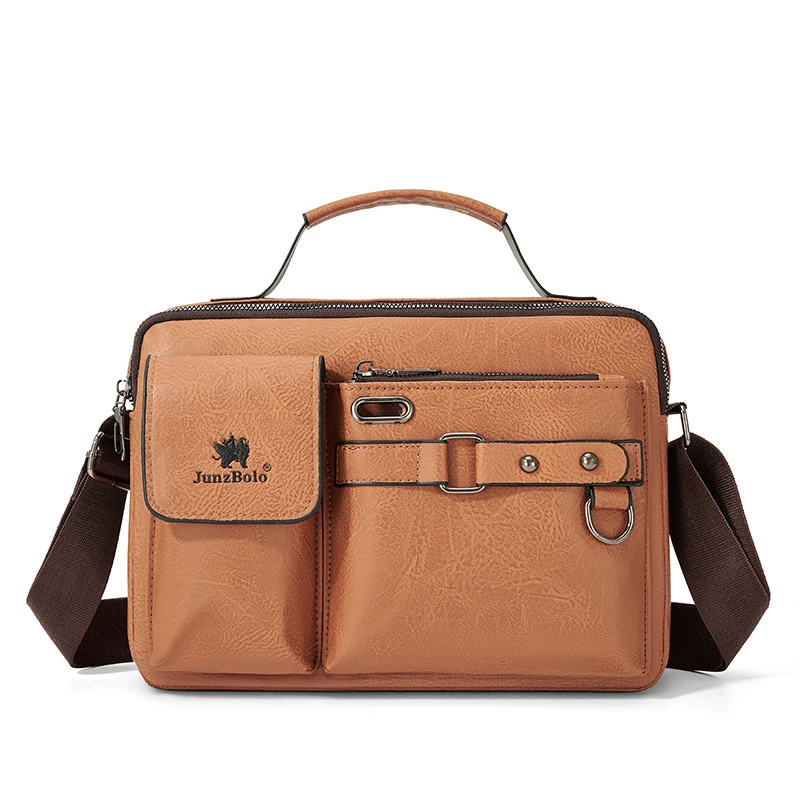 Мужская сумка через плечо из ПУ, повседневная деловая сумка большой вместимости, кроссбоди
Мужская сумка через плечо из ПУ, повседневная деловая сумка большой вместимости, кроссбоди