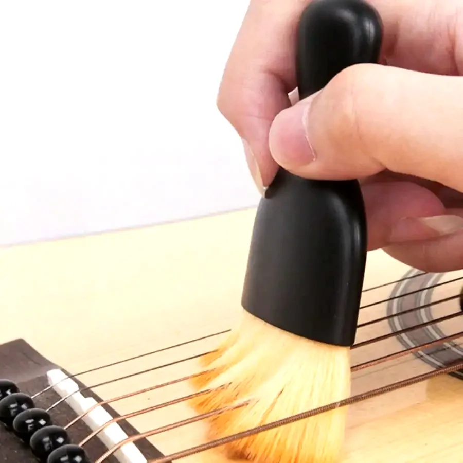 Black Musical Instrument Cleaning Brush With Dense Bristles - Dust & Debris Remover For Piano, Guitar, Bass Guitars - Ergonomic Handle For Hard-To-Reach Areas, Piano Maintenance, String Instrument Cleaner
Black Musical Instrument Cleaning Brush With Dense Bristles - Dust & Debris Remover For Piano, Guitar, Bass Guitars - Ergonomic Handle For Hard-To-Reach Areas, Piano Maintenance, String Instrument Cleaner