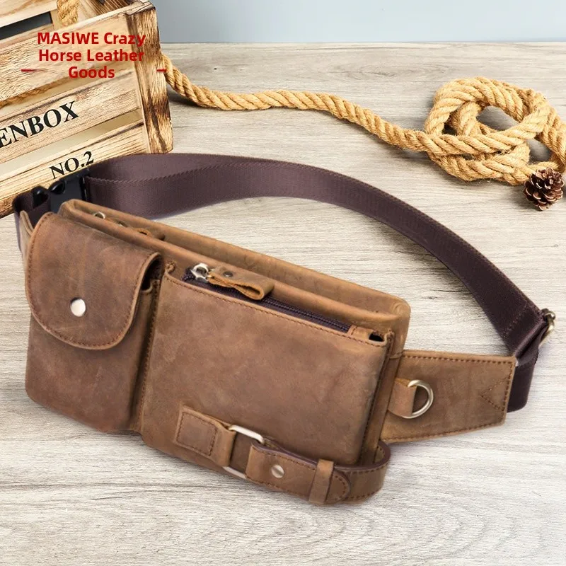 Мужская поясная сумка для телефона из натуральной кожи с ремнем, облегающая многофункциональная сумка через плечо из замши, модная и стильная.
Мужская поясная сумка для телефона из натуральной кожи с ремнем, облегающая многофункциональная сумка через плечо из замши, модная и стильная.