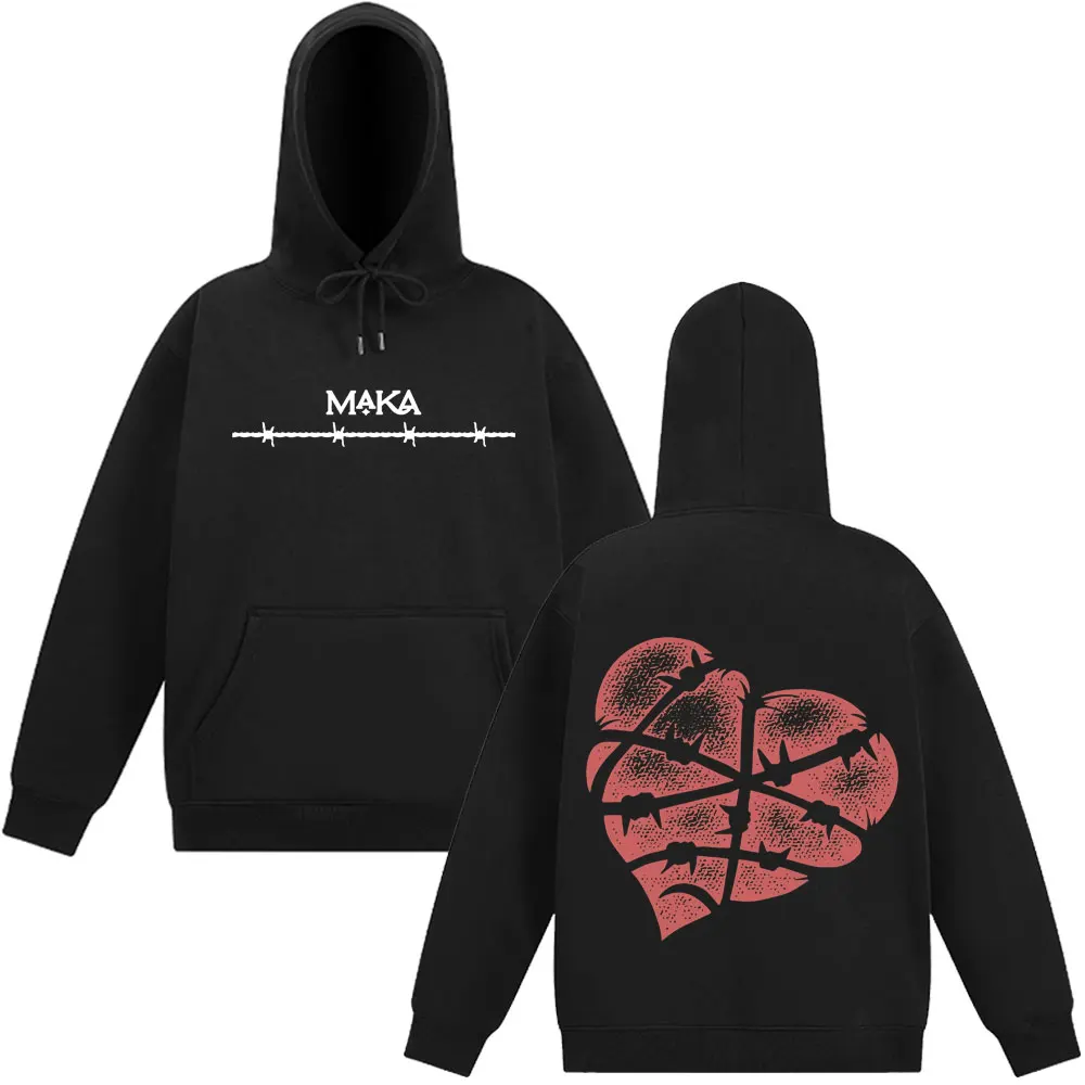 Rapper Maka Tour Merch Hoodies Men's Women Clothing Fashion Hip Hop Autumn Winter Casual Loose Unisex Pullover Streetwear
Rapper Maka Tour Merch Hoodies Men's Women Clothing Fashion Hip Hop Autumn Winter Casual Loose Unisex Pullover Streetwear