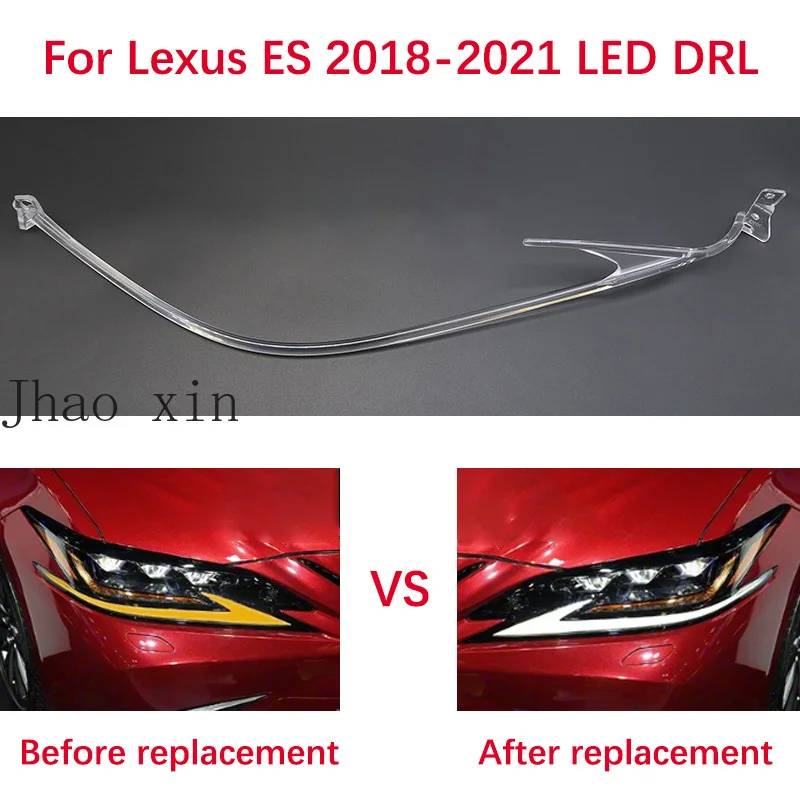 Front Headlight Ballast Angel Eye Module Lamp Tube Suitable for Lexus ES Car Headlight DRL Guide Strip 2018-2021 LED White Light
Front Headlight Ballast Angel Eye Module Lamp Tube Suitable for Lexus ES Car Headlight DRL Guide Strip 2018-2021 LED White Light