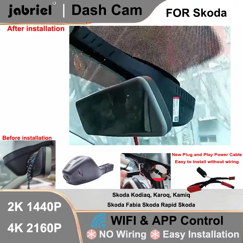 Dash Cam 2K 4K Wifi Car DVR for Skoda octavia rapid octavia fabia kodiaq superb Karoq Volkswagen Tiguan Polo Passat golf DashCam
Dash Cam 2K 4K Wifi Car DVR for Skoda octavia rapid octavia fabia kodiaq superb Karoq Volkswagen Tiguan Polo Passat golf DashCam