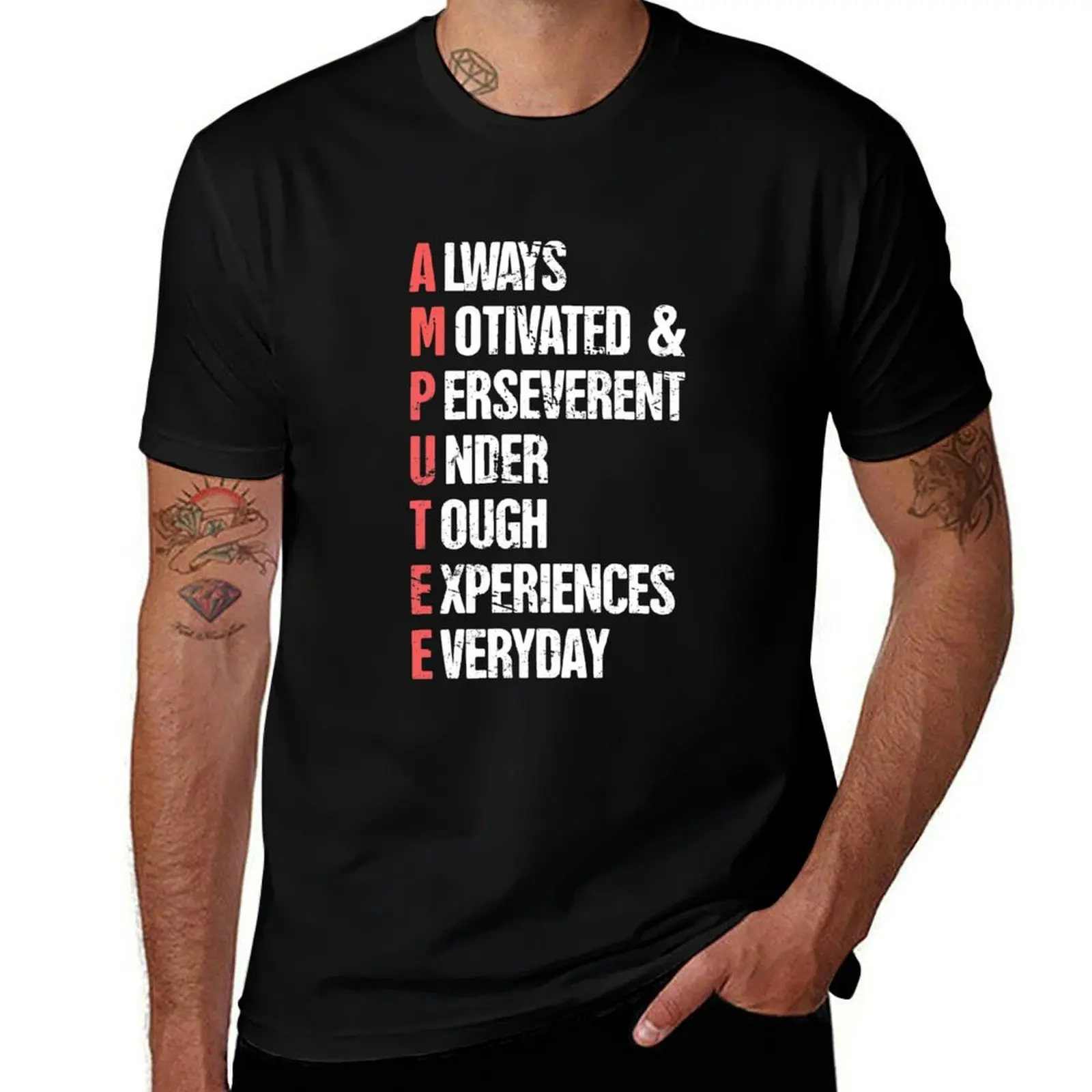 Motivational - Amputated Missing Arm Amputee T-Shirt oversizeds summer top mens t shirts pack
Motivational - Amputated Missing Arm Amputee T-Shirt oversizeds summer top mens t shirts pack
