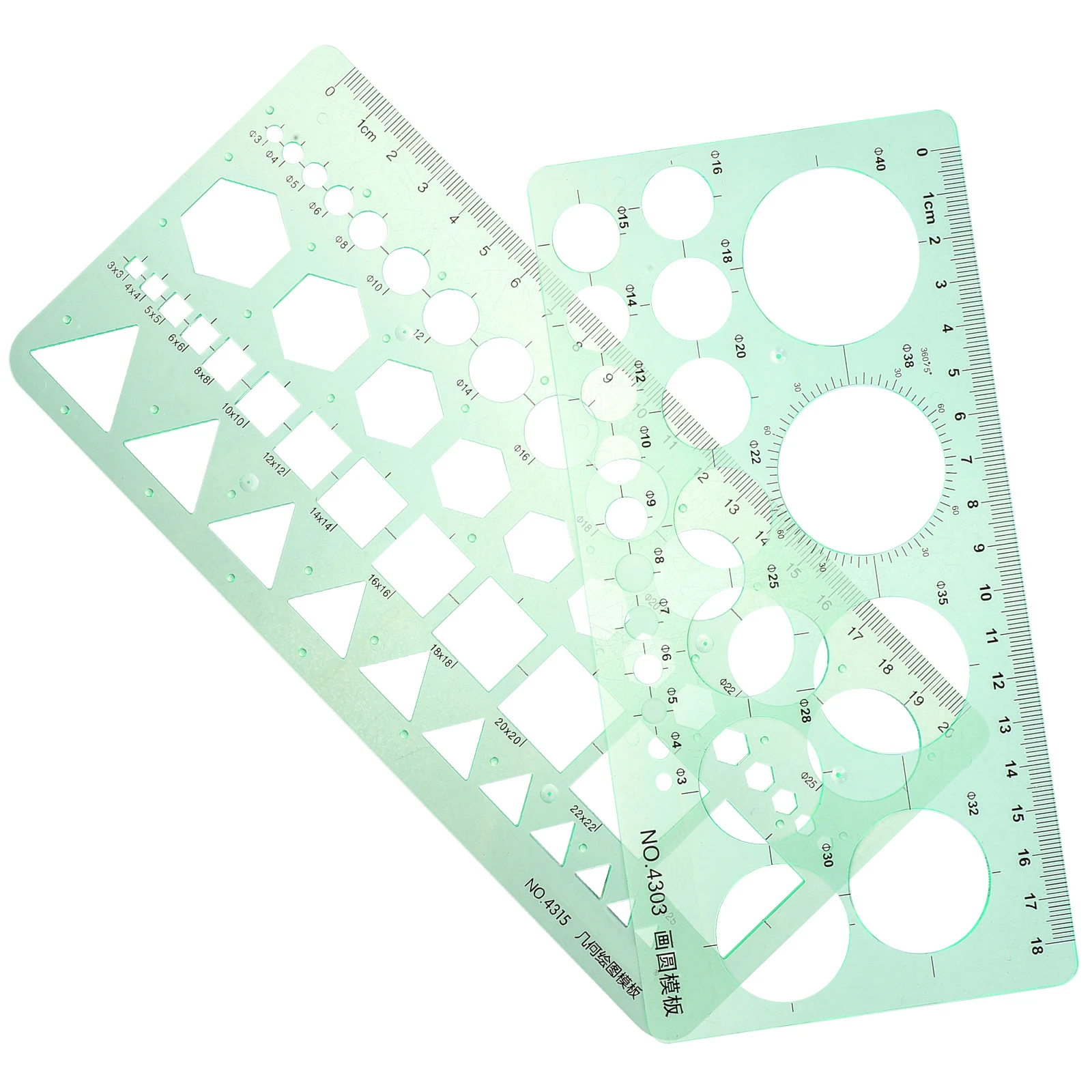 2pcs Round Ruler Multi Functional Drawing Drafting Plastic Technical Students Geometry Circular Template Stencils Measuring
2pcs Round Ruler Multi Functional Drawing Drafting Plastic Technical Students Geometry Circular Template Stencils Measuring