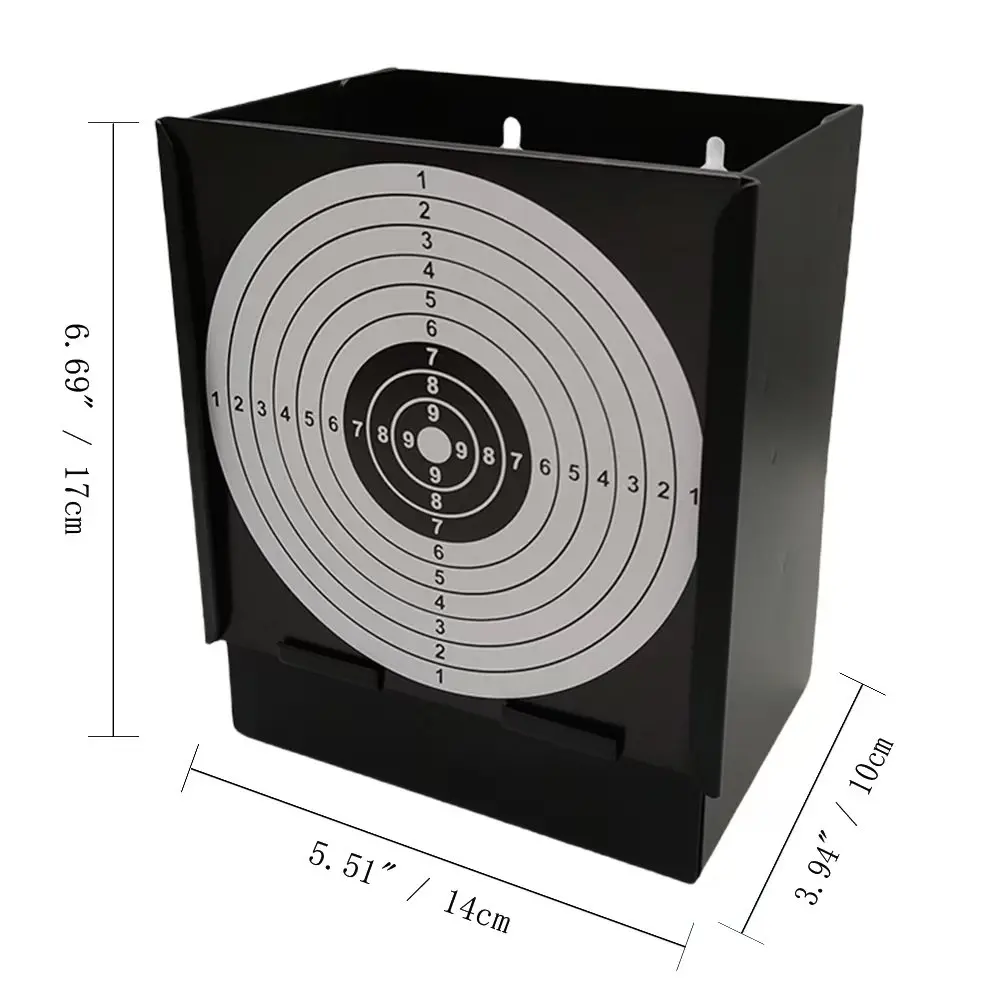 14*14 cm thickened cuboid hard steel precision-manufactured plastic pellet storage target box, equipped with 20 hard card target
14*14 cm thickened cuboid hard steel precision-manufactured plastic pellet storage target box, equipped with 20 hard card target
