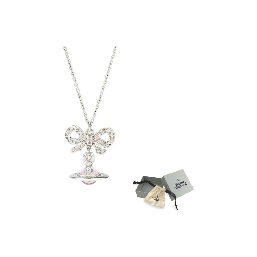 Vivienne Westwood 925 Sterling Silver Necklaces Women's Pink 1250952065-070
Vivienne Westwood 925 Sterling Silver Necklaces Women's Pink 1250952065-070