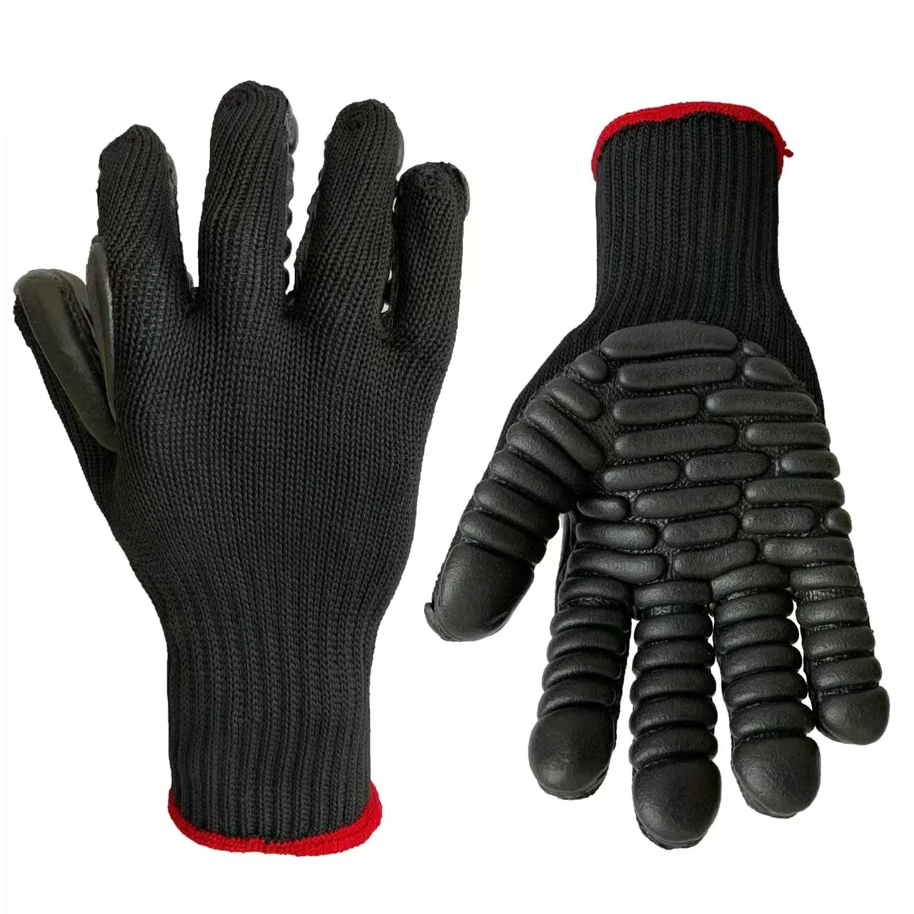 Thickened dipped rubber shock-proof gloves Impact drilling shock-proof hanging rubber gloves Mine protective labor insurance
Thickened dipped rubber shock-proof gloves Impact drilling shock-proof hanging rubber gloves Mine protective labor insurance
