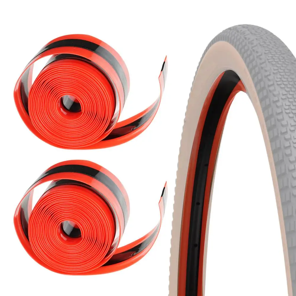MTB Bicycle Inner Tube Anti Puncture Lining Belt Red Tap 700C Protector Proof Tire Road Bike Bike Protector Tube Color Belt D9P2
MTB Bicycle Inner Tube Anti Puncture Lining Belt Red Tap 700C Protector Proof Tire Road Bike Bike Protector Tube Color Belt D9P2