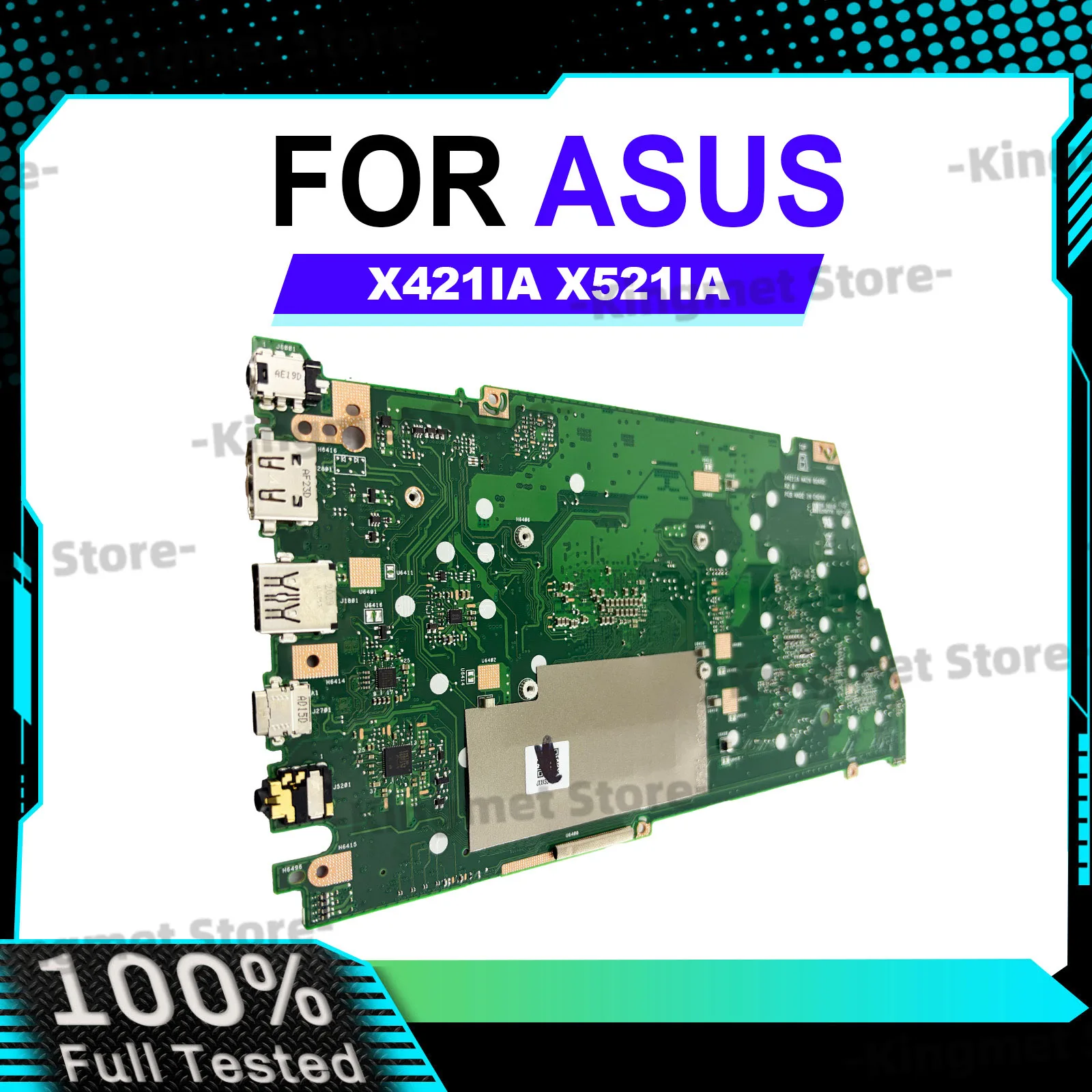 X421IA Laptop Motherboard For ASUS VivoBook X421IAY X421I R421I X521IA M4600I M4050I Mainboard With R3 R5 R7 CPU 100% tests OK
X421IA Laptop Motherboard For ASUS VivoBook X421IAY X421I R421I X521IA M4600I M4050I Mainboard With R3 R5 R7 CPU 100% tests OK