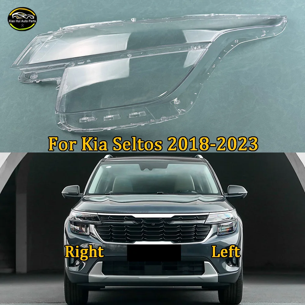 Front Headlamp Transparent Cover Lampshade Lamp Shell Masks Headlight Shade Lens Plexiglass For Kia 2018 2019 2020--2023 Seltos
Front Headlamp Transparent Cover Lampshade Lamp Shell Masks Headlight Shade Lens Plexiglass For Kia 2018 2019 2020--2023 Seltos