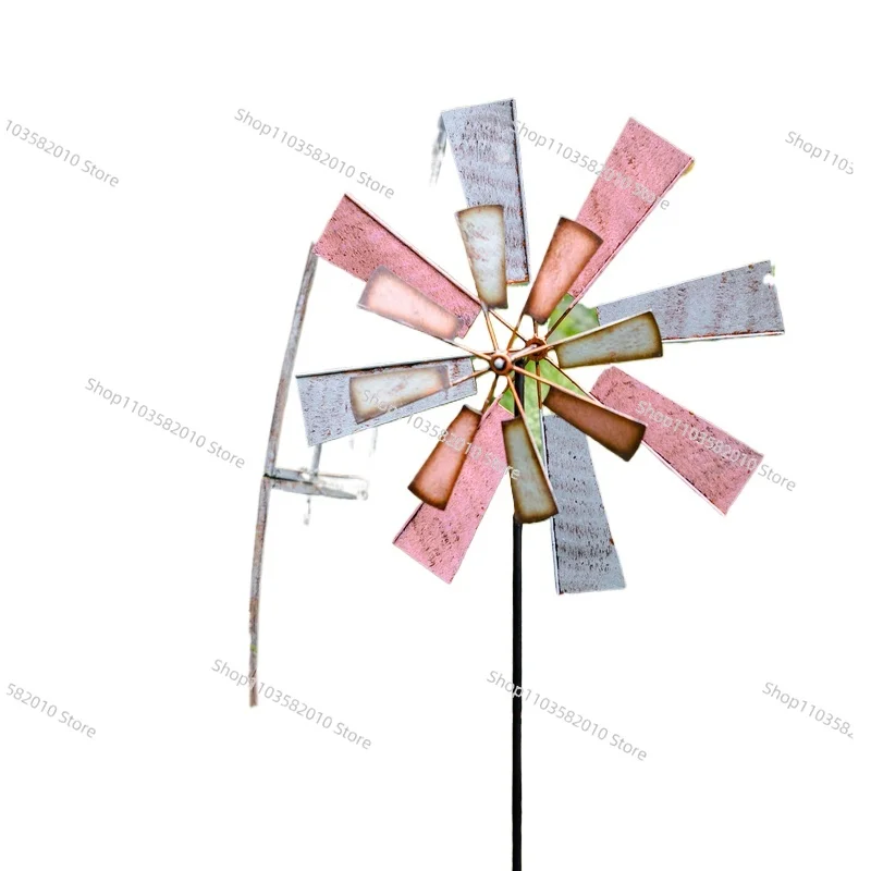 Zhuhan Wrought Iron Windmill - Rotating Garden Decoration for Outdoor Courtyard, Balcony & Landscape
Zhuhan Wrought Iron Windmill - Rotating Garden Decoration for Outdoor Courtyard, Balcony & Landscape