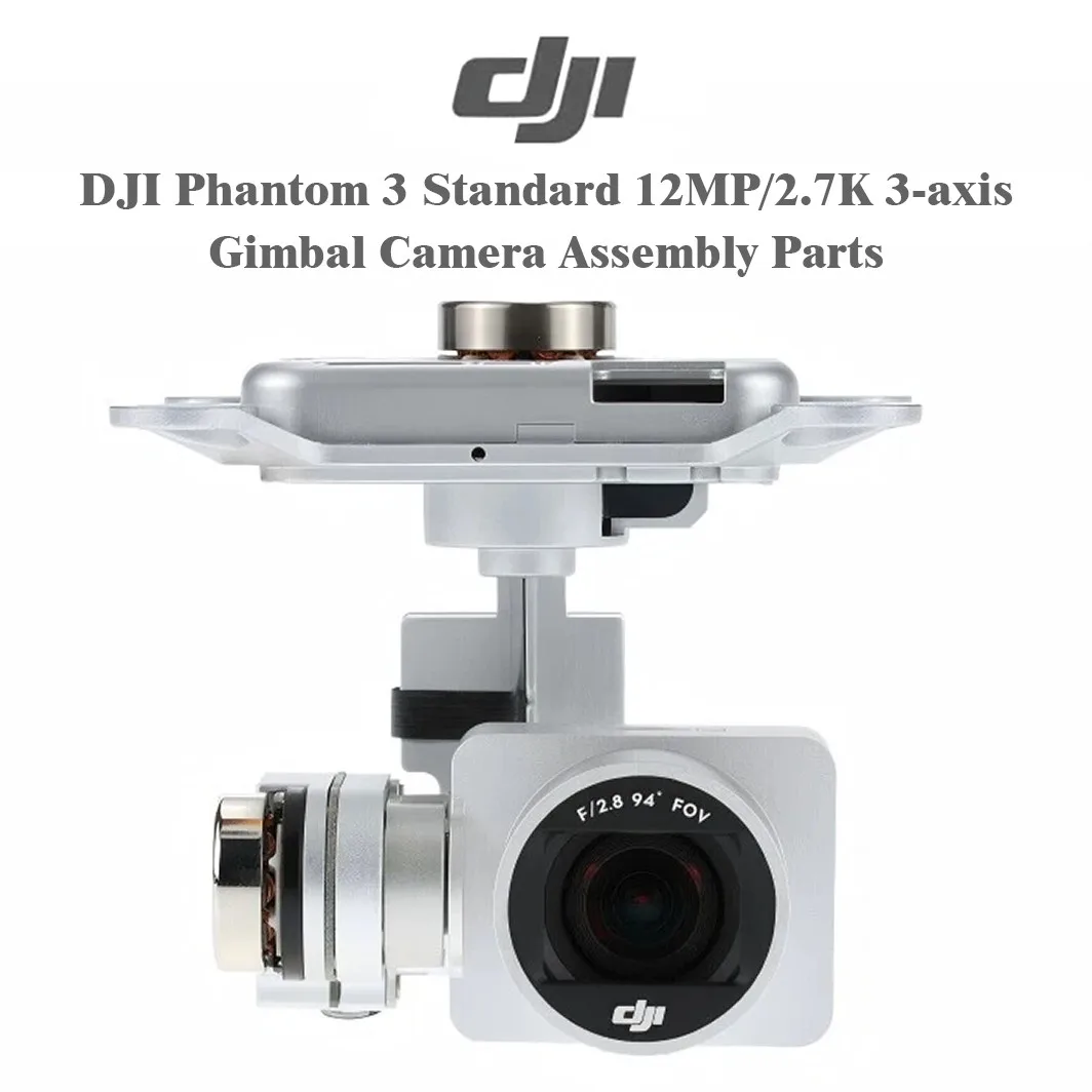 DJI Phantom 3 Standard 12MP 2.7K Gimbal Camera Assembly Parts – Compatible Only Used
DJI Phantom 3 Standard 12MP 2.7K Gimbal Camera Assembly Parts – Compatible Only Used