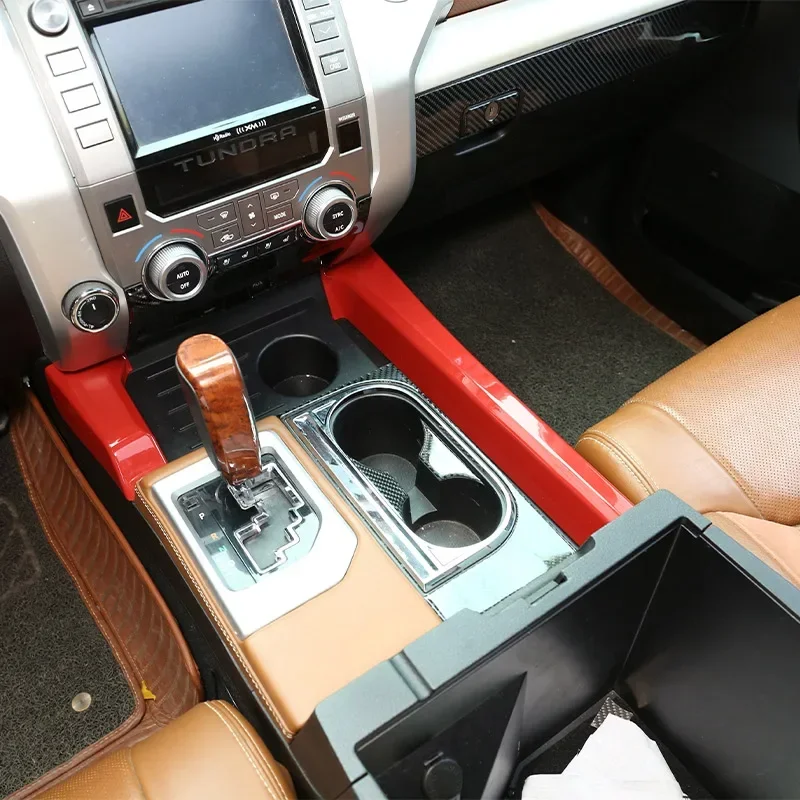 ABS Carbon Fiber Car Central Control Shift Side Decorative Cover Sticker Car Interior For Toyota Tundra 2014-2020 Accessories
ABS Carbon Fiber Car Central Control Shift Side Decorative Cover Sticker Car Interior For Toyota Tundra 2014-2020 Accessories