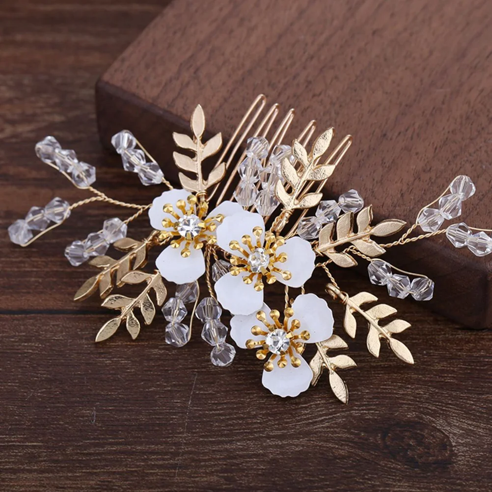 Golden Leaf Hair Bride Hair Pieces For Wedding Comb Clip Rhinestones Bridal Accessories Wedding Hairstyle Bridesmaid Zinc Alloy
Golden Leaf Hair Bride Hair Pieces For Wedding Comb Clip Rhinestones Bridal Accessories Wedding Hairstyle Bridesmaid Zinc Alloy