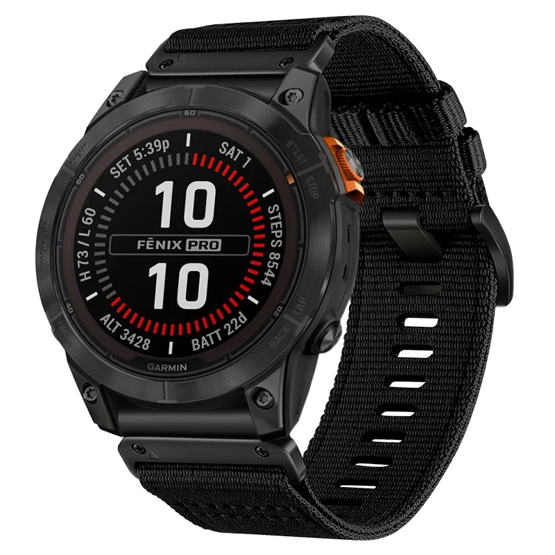 QuickFit 26mm 22mm Nylon Watch Strap For Garmin Fenix 8 7X 6X 5X Solar/Esports Smartwatch Wrist Bracelet Quick Release Watchband
QuickFit 26mm 22mm Nylon Watch Strap For Garmin Fenix 8 7X 6X 5X Solar/Esports Smartwatch Wrist Bracelet Quick Release Watchband