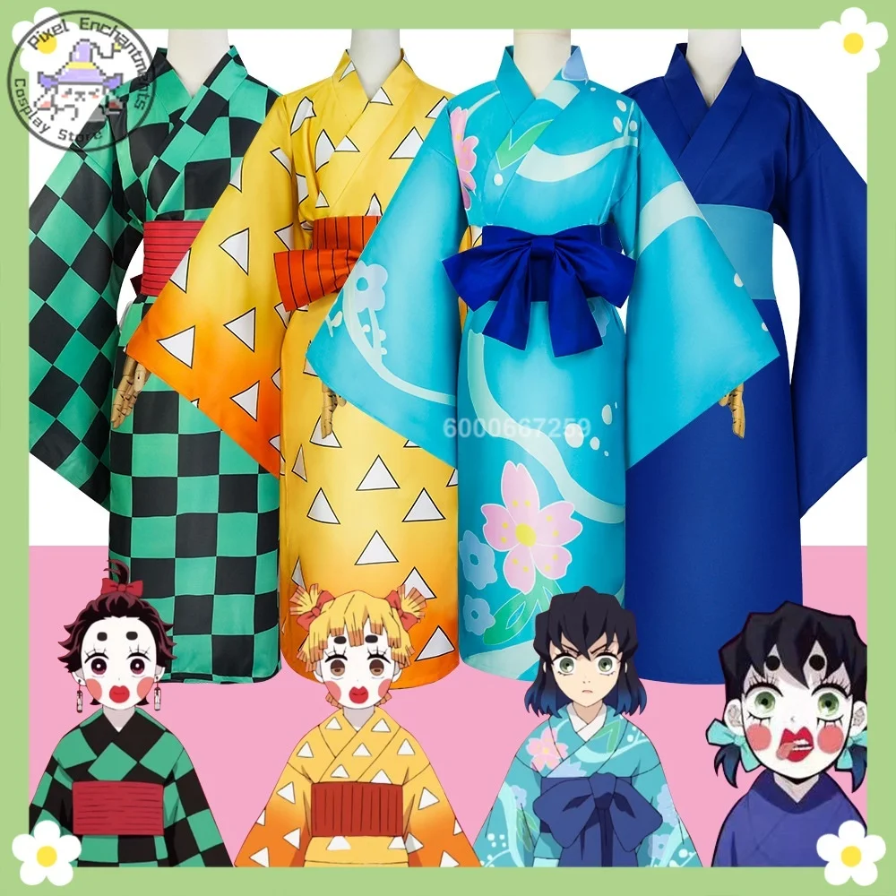 Demon Slayer: Kimetsu No Yaiba Entertainment District Arc Inosuke Hashibira Tanjiro Kamado Zenitsu Agatsuma Cosplay Costume
Demon Slayer: Kimetsu No Yaiba Entertainment District Arc Inosuke Hashibira Tanjiro Kamado Zenitsu Agatsuma Cosplay Costume