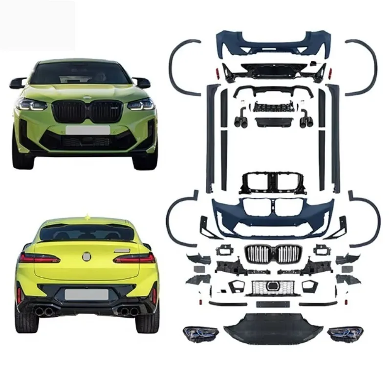 FW Manufacturing Source Car Accessories Full Body Kit Front Rear Bumper Grille for X4 G02 18-21 to X4M 22-24 Body Kit
FW Manufacturing Source Car Accessories Full Body Kit Front Rear Bumper Grille for X4 G02 18-21 to X4M 22-24 Body Kit