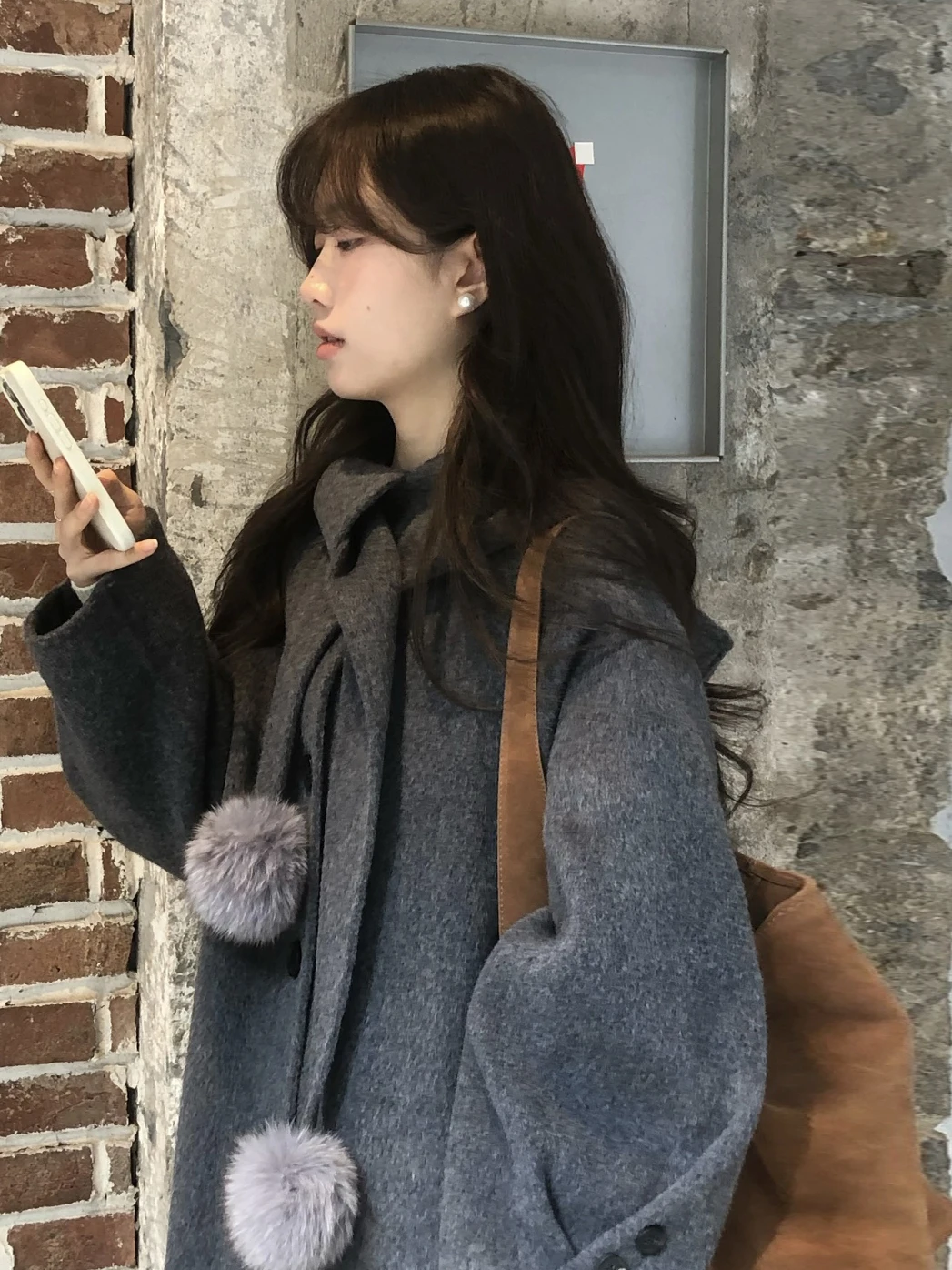 Ele винтажное шерстяное пальто для женщин, шикарное свободное дизайнерское теплое модное верхнее белье Fem Faionable Winter Jaet
Ele винтажное шерстяное пальто для женщин, шикарное свободное дизайнерское теплое модное верхнее белье Fem Faionable Winter Jaet