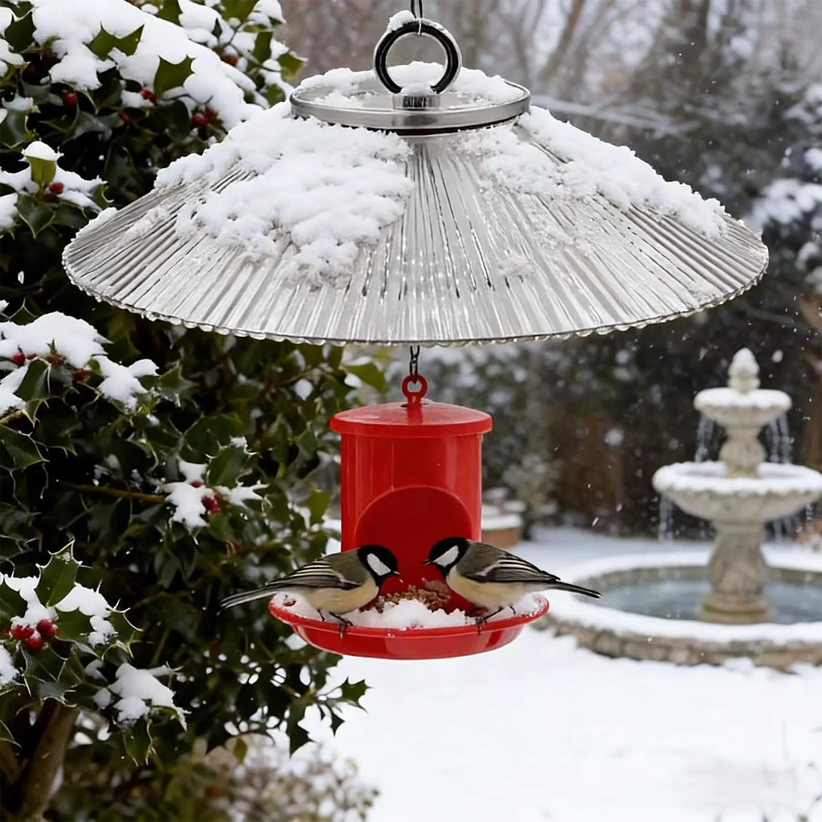 Защитный экран для кормушки для птиц: широкое покрытие, защита от белок, декоративный, для сада, дома, улицы, газона, двора, малый размер
Защитный экран для кормушки для птиц: широкое покрытие, защита от белок, декоративный, для сада, дома, улицы, газона, двора, малый размер