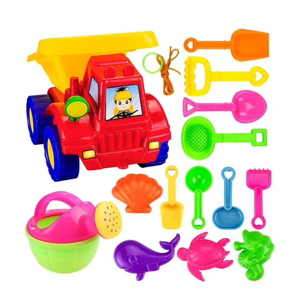 14Pcs Children Sand Playset Premium Plastic Beach Tools Shell Dolphin Seahorse Turtle Creativity Imagination Gift
14Pcs Children Sand Playset Premium Plastic Beach Tools Shell Dolphin Seahorse Turtle Creativity Imagination Gift