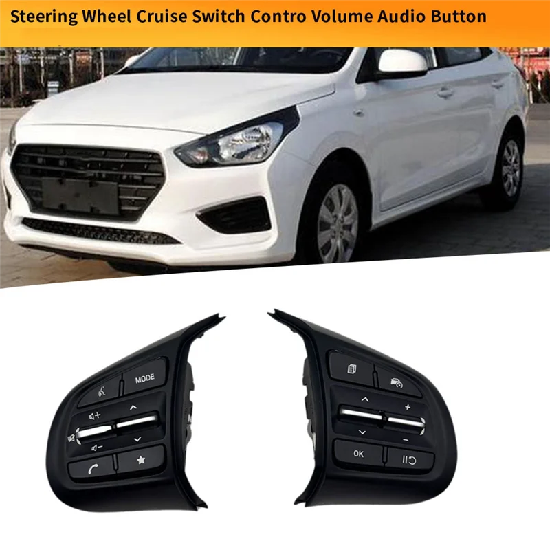 1Pair Steering Wheel Control Cruise Switch Audio Volume Button For Hyundai Reina 17-20 96710-D0110 96720-D0050 96710D0160
1Pair Steering Wheel Control Cruise Switch Audio Volume Button For Hyundai Reina 17-20 96710-D0110 96720-D0050 96710D0160