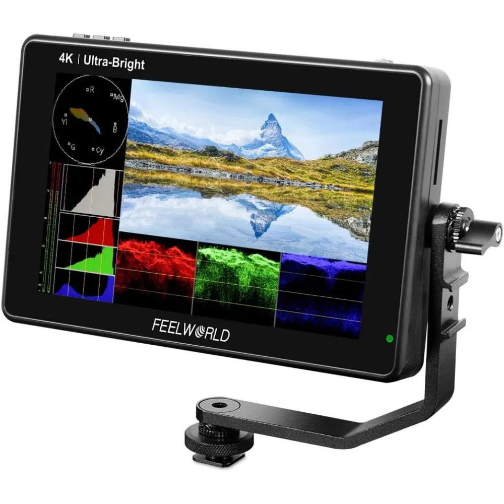 Яркая камера с сенсорным экраном 2200nit, полевой монитор DSLR с 3D Lut, автоматический датчик сигнала, вход 1920x1200, 4K
Яркая камера с сенсорным экраном 2200nit, полевой монитор DSLR с 3D Lut, автоматический датчик сигнала, вход 1920x1200, 4K