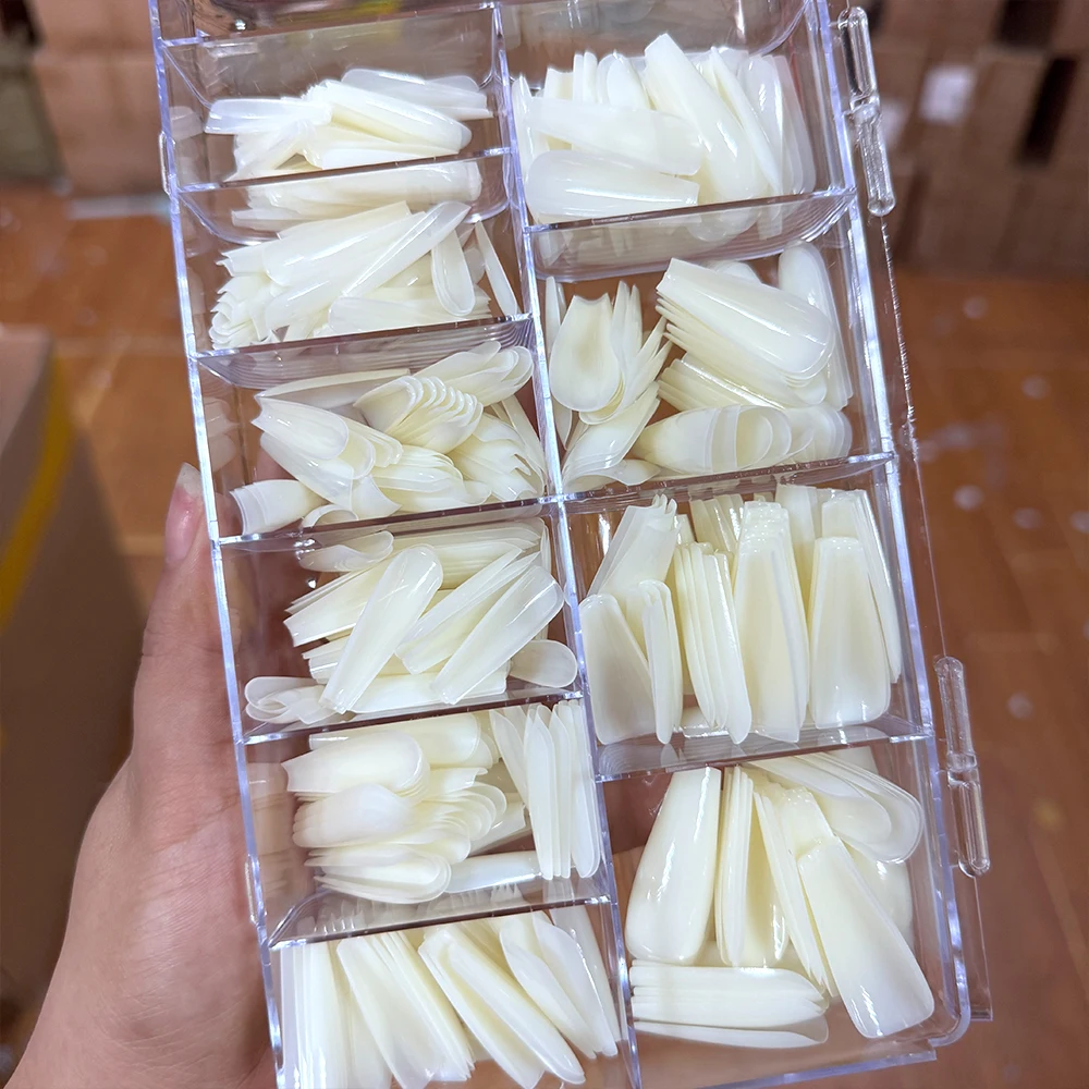 Press on nails 500Pc Natural Clear Long Coffin Acrylic False Nail French Full Cover Extension Artificial Wearable Fake Nail Tips
Press on nails 500Pc Natural Clear Long Coffin Acrylic False Nail French Full Cover Extension Artificial Wearable Fake Nail Tips