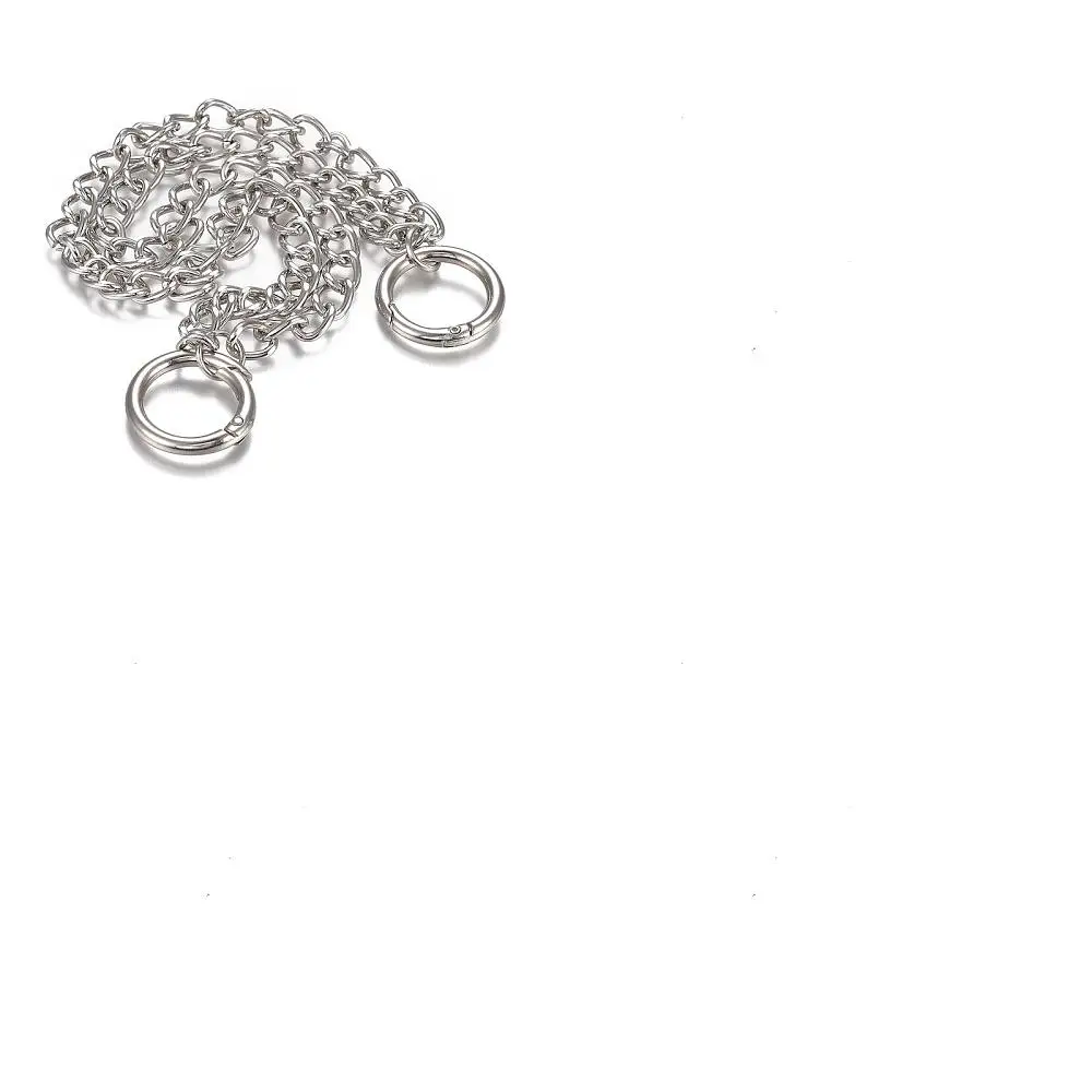 1Pc Alloy Pocket Chain with Spring Gate Rings for Belt Loop Jeans and Pants Platinum 12.2 inch(31cm)
1Pc Alloy Pocket Chain with Spring Gate Rings for Belt Loop Jeans and Pants Platinum 12.2 inch(31cm)