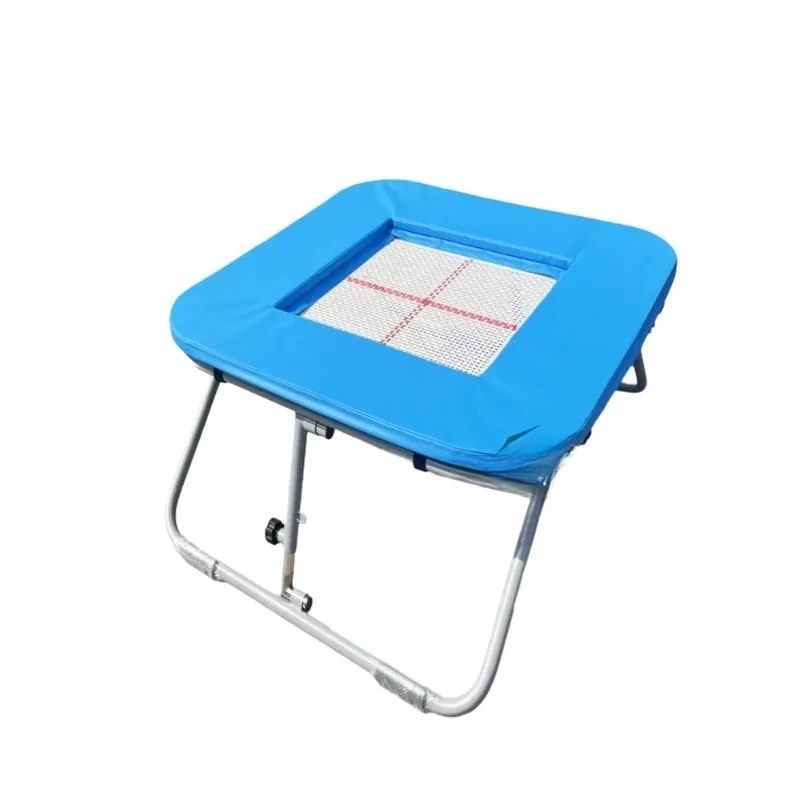 Blue Square Trampoline Suitable for Both Adults and Children, Featuring A Secure and Stable Design with Adjustable Height
Blue Square Trampoline Suitable for Both Adults and Children, Featuring A Secure and Stable Design with Adjustable Height