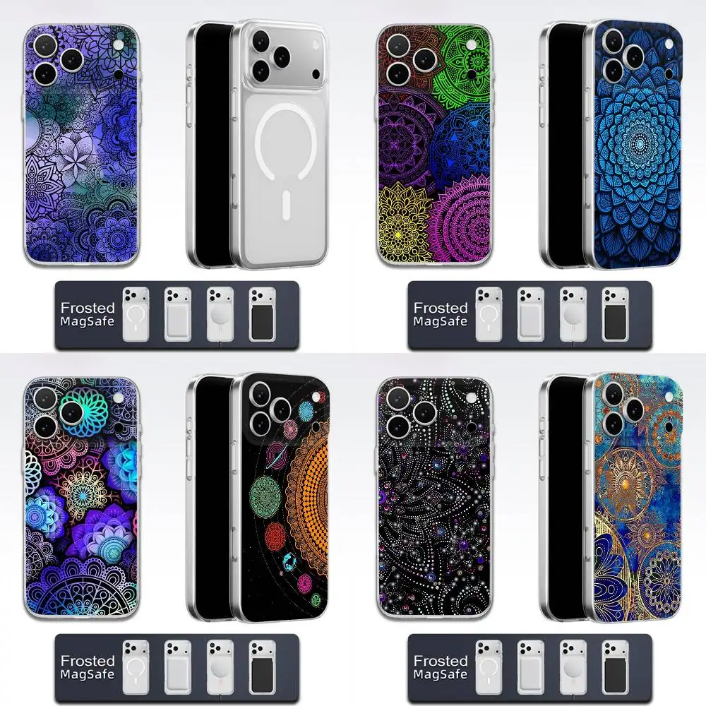 Mandala Pattern Phone Case For iPhone 17,16,15,14,13,12,11,Pro,Max,Plus,E,Air,Mini Magsafe Transparent
Mandala Pattern Phone Case For iPhone 17,16,15,14,13,12,11,Pro,Max,Plus,E,Air,Mini Magsafe Transparent
