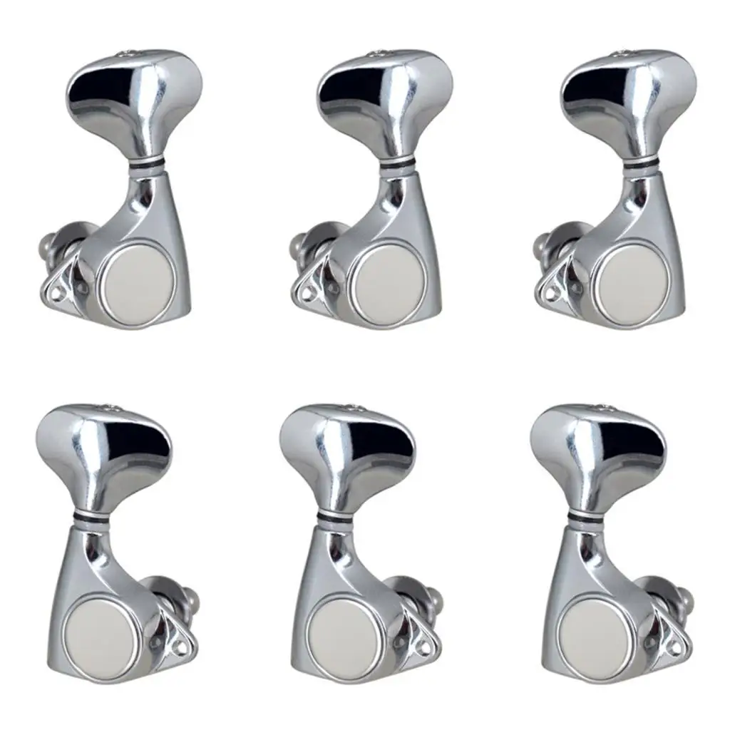 6Pcs Guitar Tuning Key Pegs 1/18 Accessories Easy Installation Locking Tuners Set for Ukulele Electric Folk Acoustic Enthusiasts
6Pcs Guitar Tuning Key Pegs 1/18 Accessories Easy Installation Locking Tuners Set for Ukulele Electric Folk Acoustic Enthusiasts