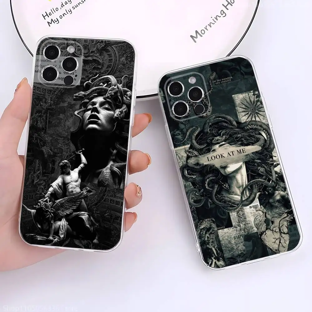 Medusa Greek Mythology Look At Me Phone Case For iPhone 17,16,15,14,13,12,11 Pro,Max,Plus,X,XS,XR,SE4,E Mini Transparent Soft
Medusa Greek Mythology Look At Me Phone Case For iPhone 17,16,15,14,13,12,11 Pro,Max,Plus,X,XS,XR,SE4,E Mini Transparent Soft