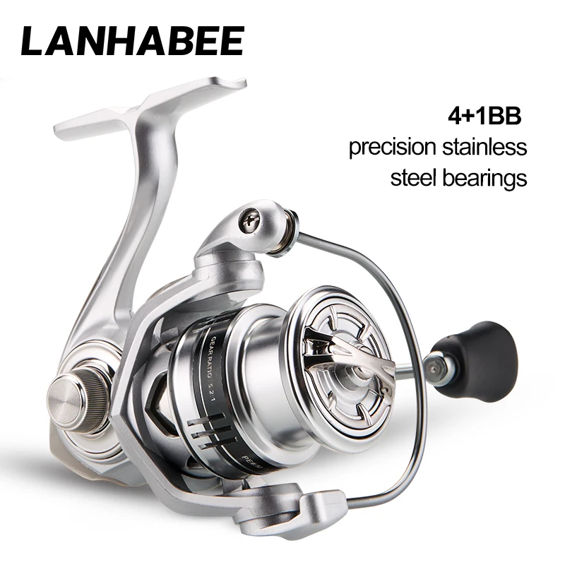 LANHABEE Fishing Reel Spinning Reel 3000 High Hardness Polishing Ultra Shallow Spool All-Metal Long-Distance Casting For Lure
LANHABEE Fishing Reel Spinning Reel 3000 High Hardness Polishing Ultra Shallow Spool All-Metal Long-Distance Casting For Lure