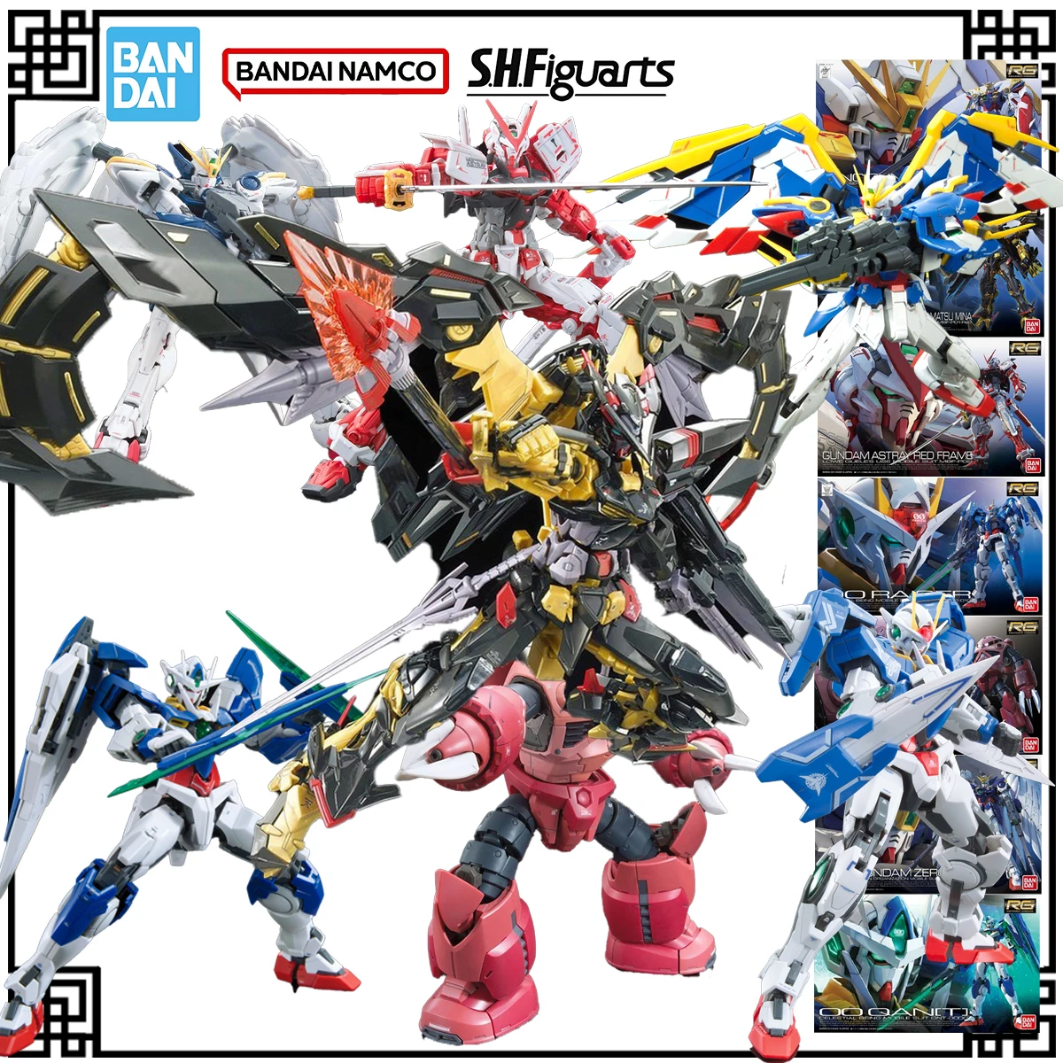 В наличии Оригинальный комплект моделей Bandai Gundam RG AMATSU MINA OO QANT WING EW OO RAISER WING ZERO EV Фигурки Игрушки
В наличии Оригинальный комплект моделей Bandai Gundam RG AMATSU MINA OO QANT WING EW OO RAISER WING ZERO EV Фигурки Игрушки