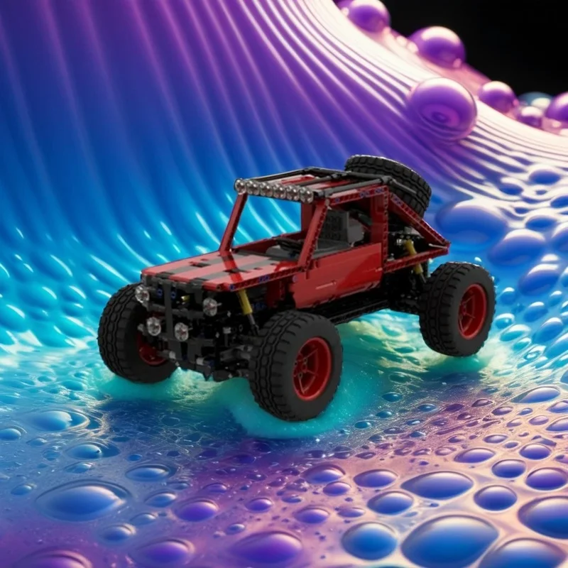 NEW 880PCS MOC Technology Crawler Model DIY Creative Assembly Building Blocks Display Birthday Gift Collectible Set Display Gift
NEW 880PCS MOC Technology Crawler Model DIY Creative Assembly Building Blocks Display Birthday Gift Collectible Set Display Gift