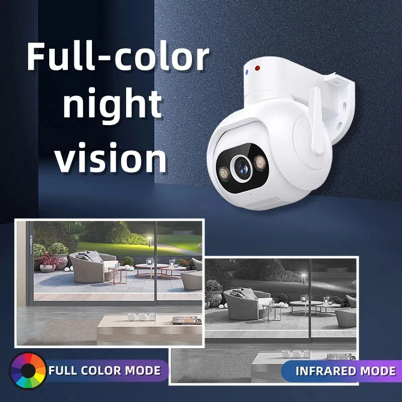 PTZ Wifi IP Cameras 4MP 10X Zoom Full Color Camera AI Humanoid Detection Security CCTV Baby Monitor iCam365 Sound&Light Alarm
PTZ Wifi IP Cameras 4MP 10X Zoom Full Color Camera AI Humanoid Detection Security CCTV Baby Monitor iCam365 Sound&Light Alarm