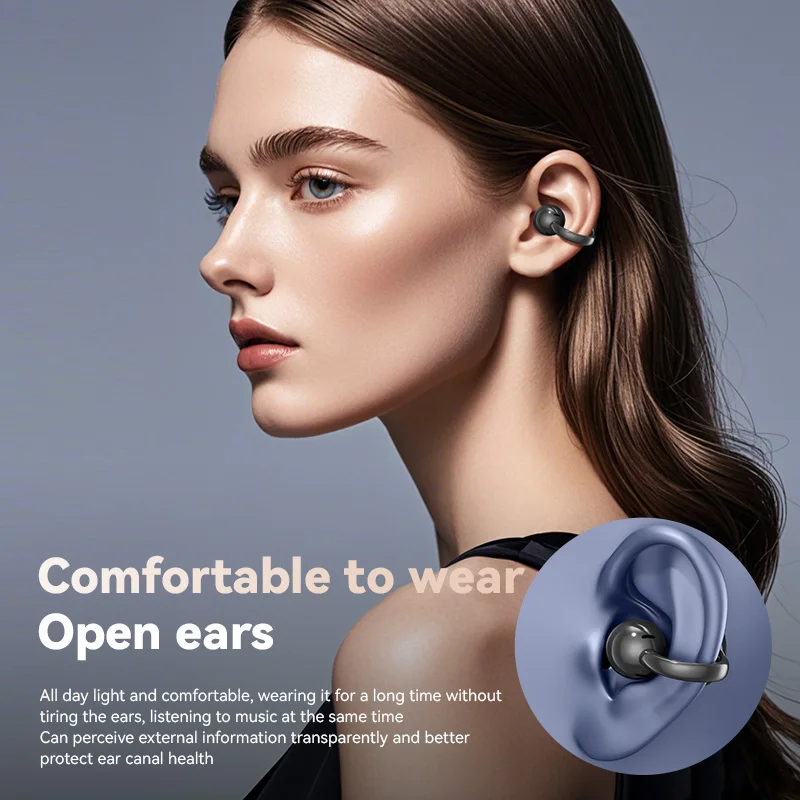 M100 Bone Conduction Full Color LCD Touch Screen Earphones Wireless Bluetooth5.4 Headphones Noise Cancelling Headset Earbuds
M100 Bone Conduction Full Color LCD Touch Screen Earphones Wireless Bluetooth5.4 Headphones Noise Cancelling Headset Earbuds
