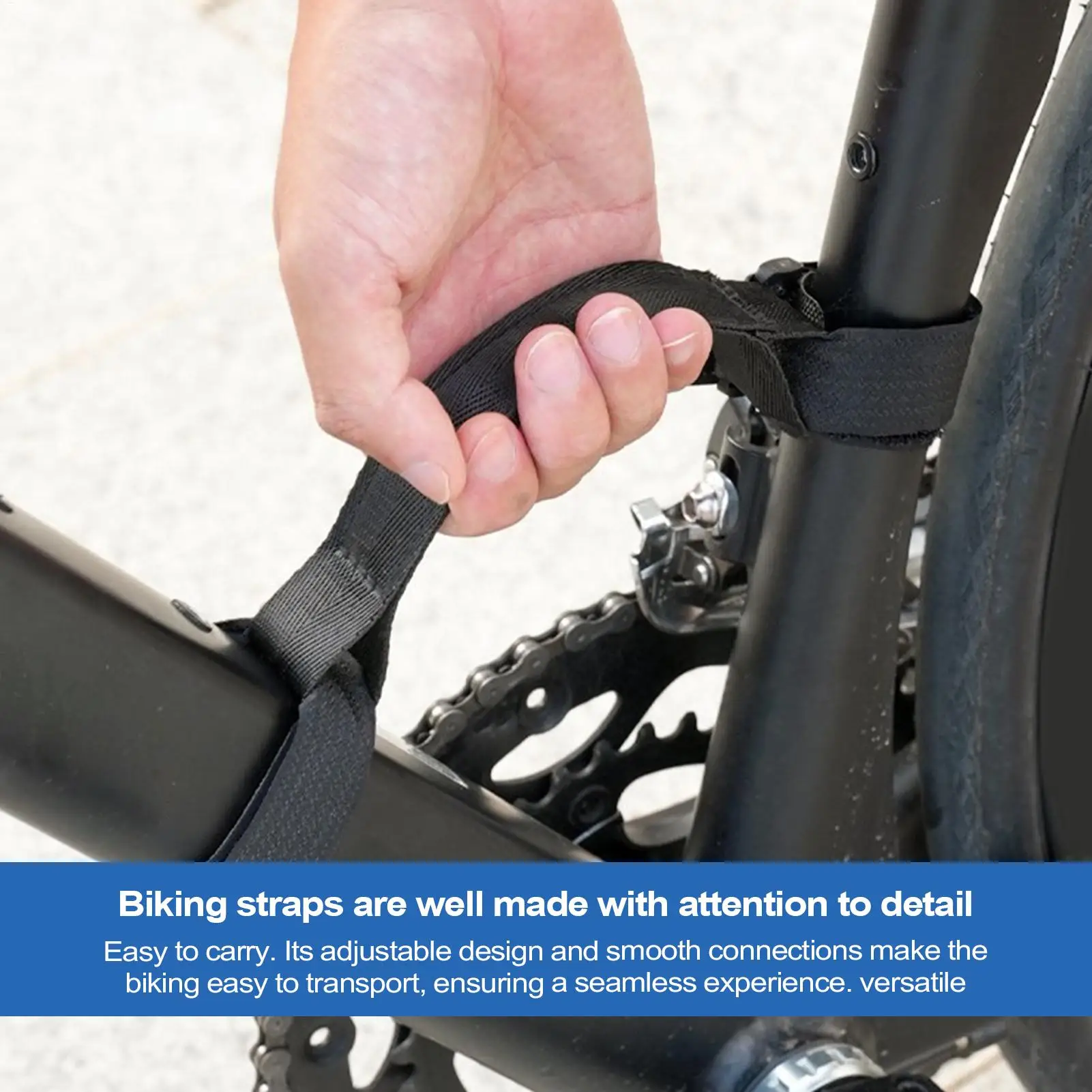 Bicycle Accessories Handheld Strap M TB Road Bicycle Effortless Handheld Strap Cycle Frame Carrying Lifter Scooter Hand Carrier
Bicycle Accessories Handheld Strap M TB Road Bicycle Effortless Handheld Strap Cycle Frame Carrying Lifter Scooter Hand Carrier