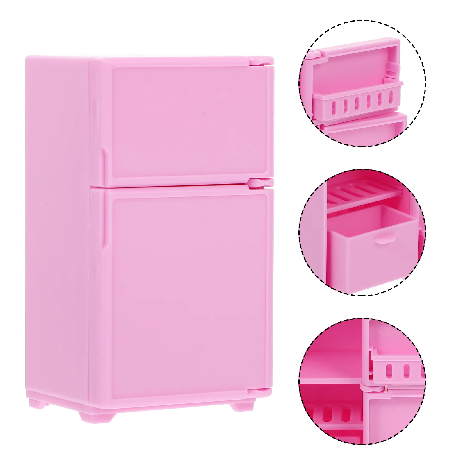 Refrigerator Model Plant Accessories Decorative Mini Furniture Plastic Fridge Miniature Toy House Child Supply
Refrigerator Model Plant Accessories Decorative Mini Furniture Plastic Fridge Miniature Toy House Child Supply