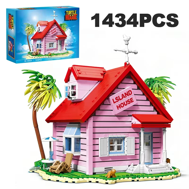 1434PCS Turtle House Building Blocks Set Japanese Anime Architecture Kame Immortal House Assemble Bricks Toy Gift for Fans Adult
1434PCS Turtle House Building Blocks Set Japanese Anime Architecture Kame Immortal House Assemble Bricks Toy Gift for Fans Adult