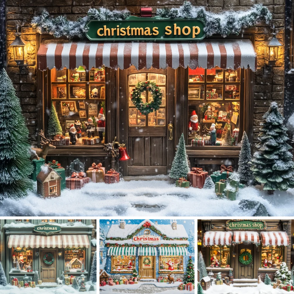 Merry Christmas Backdrop New Year Party House Gifts Store Tree Decorations Winter Snow Birthday Background Studio Props
Merry Christmas Backdrop New Year Party House Gifts Store Tree Decorations Winter Snow Birthday Background Studio Props