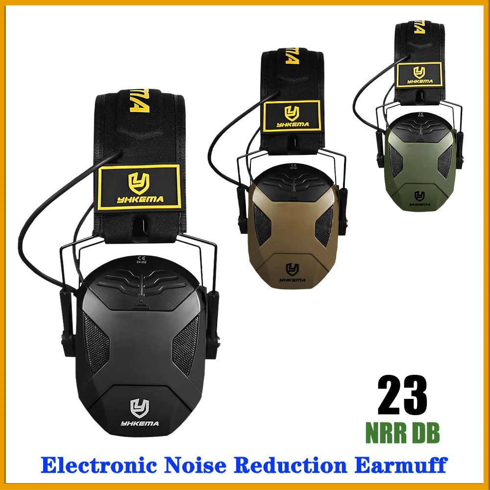 YHKEMA E60 Electronic Shooting Headset Hunting,Engineering Maintenance Ear Protection,Active Noise Reduction Tactical Earmuff
YHKEMA E60 Electronic Shooting Headset Hunting,Engineering Maintenance Ear Protection,Active Noise Reduction Tactical Earmuff